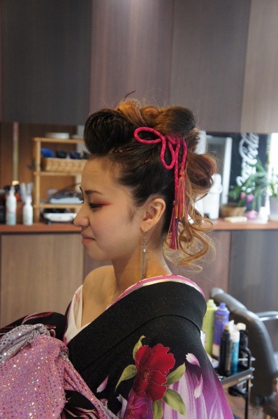 SAKURAさんは花魁風で成人式！ | Hair EG-O Black +１